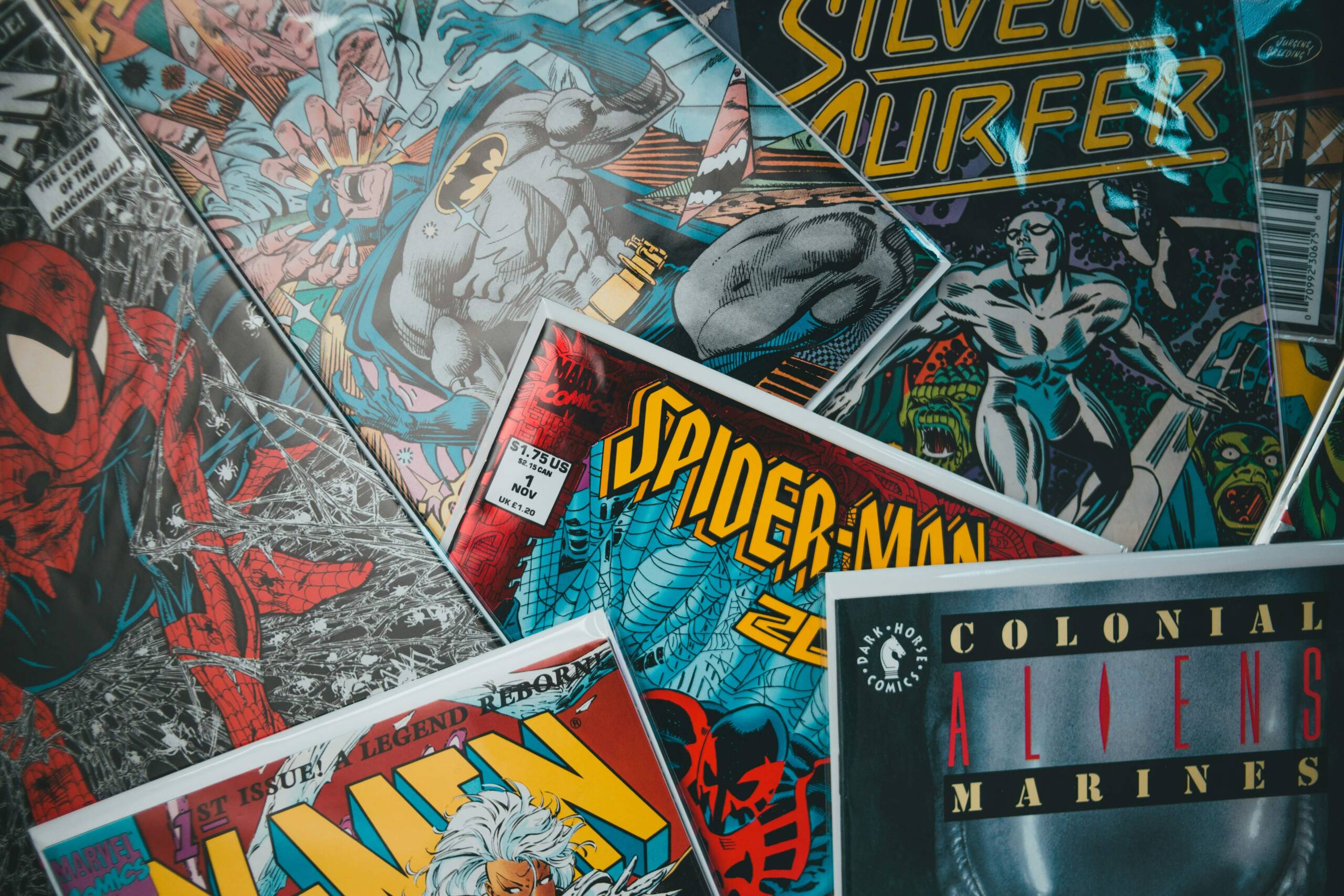 Comic books Brick Township shelves with weekly comic books and collectible issues at In The Ring Collectibles