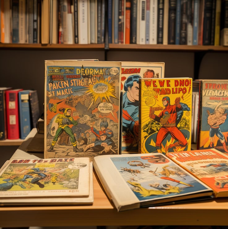 Rare Vintage Comic Books